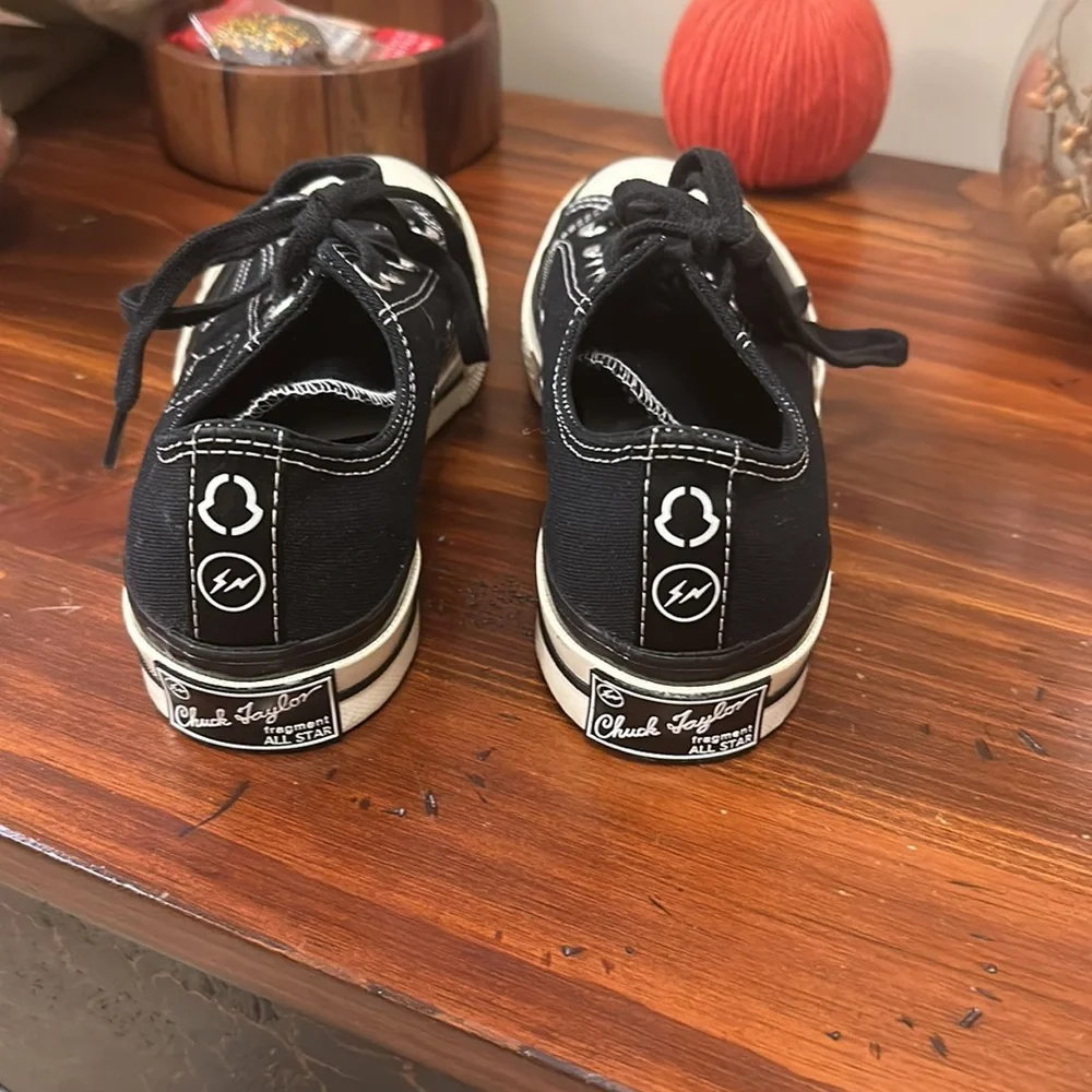 Converse Chuck 70 Low x Fragment Design x Moncler Black